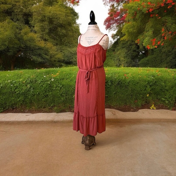 Knox Rose Terracotta Dress - Picture 9 of 16